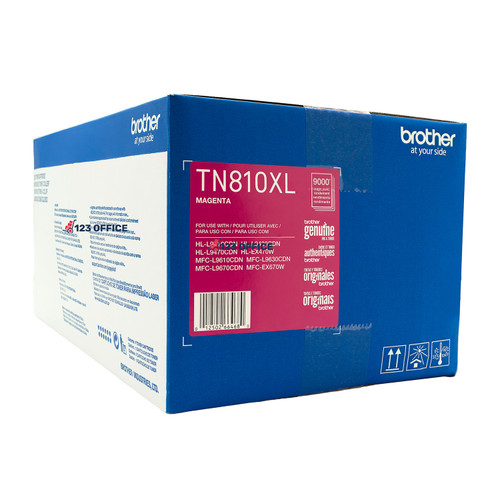 TN-810XLM | Original Brother High Yield Toner Cartridge - Magenta TN-810XLM | Original Brother High Yield Toner Cartridge - Magenta