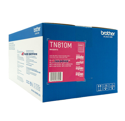 TN-810M | Original Brother Standard Yield Toner Cartridge - Magenta TN-810M | Original Brother Standard Yield Toner Cartridge - Magenta