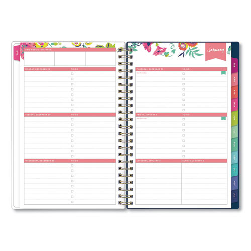 Day Designer Peyton Create-your-own Cover Weekly/monthly Planner, Floral Artwork, 8 X 5, Navy Cover, 12-month (jan-dec): 2024 Day Designer Peyton Create-your-own Cover Weekly/monthly Planner, Floral Artwork, 8 X 5, Navy Cover, 12-month (jan-dec): 2024