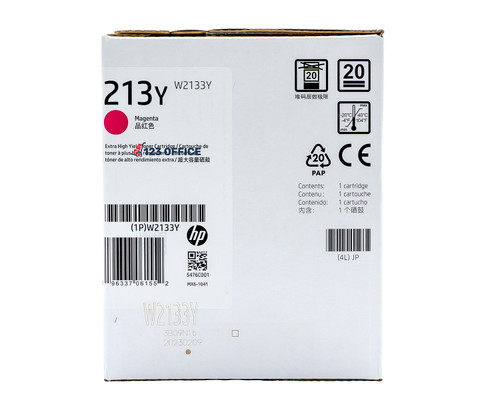 W2133Y | HP 213Y | Original HP Extra High-Yield Toner Cartridge - Magenta W2133Y | HP 213Y | Original HP Extra High-Yield Toner Cartridge - Magenta