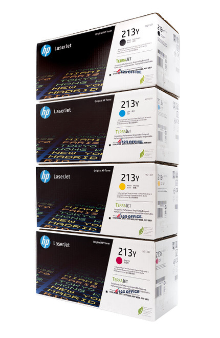 HP 213Y SET | W2130Y, W2131Y, W2132Y, W2133Y | Original HP Extra High-Yield Toner Cartridge - Black, Cyan, Yellow, Magenta HP 213Y SET | W2130Y, W2131Y, W2132Y, W2133Y | Original HP Extra High-Yield Toner Cartridge - Black, Cyan, Yellow, Magenta
