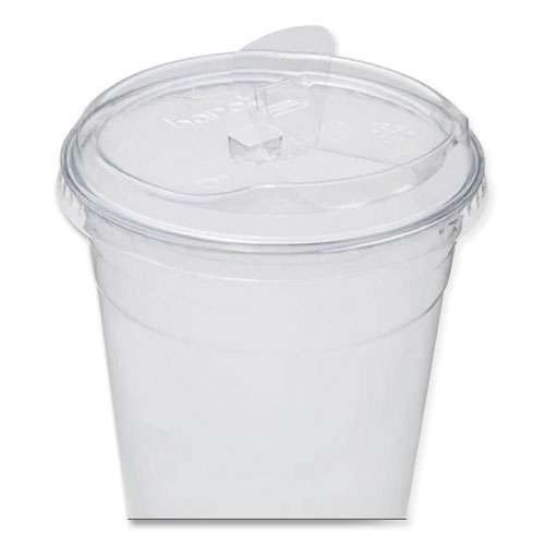Pet Lids, Strawless Sipper, Fits 12 Oz To 24 Oz Cold Cups, Plastic, Clear, 1,000/carton Pet Lids, Strawless Sipper, Fits 12 Oz To 24 Oz Cold Cups, Plastic, Clear, 1,000/carton