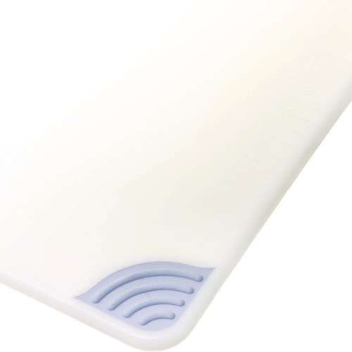 Saf-t-grip Cutting Board, Plastic, 24 X 18 X 0.5, White Saf-t-grip Cutting Board, Plastic, 24 X 18 X 0.5, White