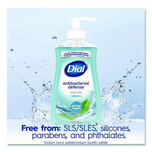 Antibacterial Liquid Hand Soap, Spring Water, 11 Oz