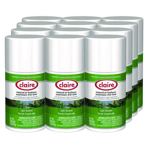 Metered Air Freshener, Rain Forest, 11 Oz Aerosol Spray, 12/carton Metered Air Freshener, Rain Forest, 11 Oz Aerosol Spray, 12/carton