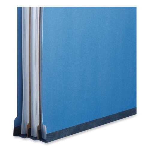 Six-section Pressboard Classification Folders, 2.5" Expansion, 2 Dividers, 6 Fasteners, Letter Size, Blue, 10/box Six-section Pressboard Classification Folders, 2.5" Expansion, 2 Dividers, 6 Fasteners, Letter Size, Blue, 10/box