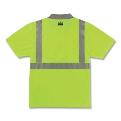 Glowear 8295 Class 2 Hi-vis Polo Shirt, 2x-large, Lime Glowear 8295 Class 2 Hi-vis Polo Shirt, 2x-large, Lime