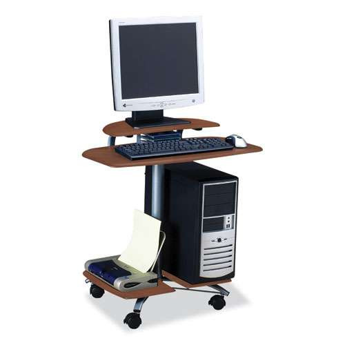 Eastwinds Series Fpd Computer Table, 28.5" X 26" X 29.5", Medium Cherry Eastwinds Series Fpd Computer Table, 28.5" X 26" X 29.5", Medium Cherry