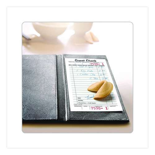 One-part Guest Check Pad With Perforated Stub, One-part (no Copies), 3.4 X 6.25, 50 Forms/pad, 10 Pads/pack One-part Guest Check Pad With Perforated Stub, One-part (no Copies), 3.4 X 6.25, 50 Forms/pad, 10 Pads/pack