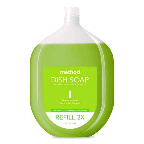Dish Soap Refill, Lime And Sea Salt Scent, 54 Oz Bottle Dish Soap Refill, Lime And Sea Salt Scent, 54 Oz Bottle