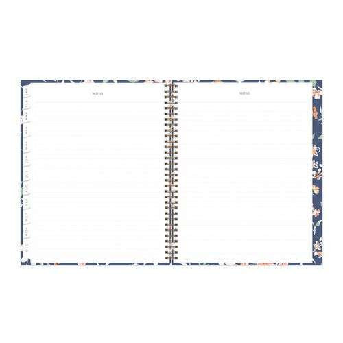 One Tree Planted Effie Weekly/monthly Planner, Floral Artwork, 11" X 8.5", Blue/peach/green Cover, 12-month (jan-dec): 2025 One Tree Planted Effie Weekly/monthly Planner, Floral Artwork, 11" X 8.5", Blue/peach/green Cover, 12-month (jan-dec): 2025