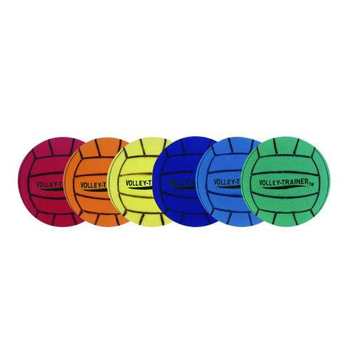 Ultra Foam Volleyball Set, Assorted Colors, 6/set Ultra Foam Volleyball Set, Assorted Colors, 6/set
