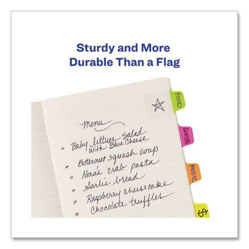 Ultra Tabs Repositionable Mini Tabs, 1/5-cut Tabs, Assorted Neon, 1" Wide, 80/pack Ultra Tabs Repositionable Mini Tabs, 1/5-cut Tabs, Assorted Neon, 1" Wide, 80/pack