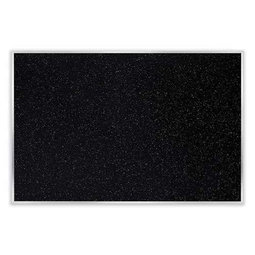 Aluminum-frame Recycled Rubber Bulletin Boards, 96.5" X 48.5", Confetti Surface, Satin Aluminum Frame Aluminum-frame Recycled Rubber Bulletin Boards, 96.5" X 48.5", Confetti Surface, Satin Aluminum Frame