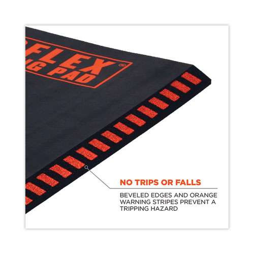 Proflex 390 Xl Foam Kneeling Pad, 1", X-large, Black Proflex 390 Xl Foam Kneeling Pad, 1", X-large, Black
