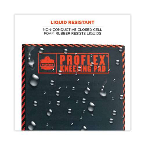 Proflex 390 Xl Foam Kneeling Pad, 1", X-large, Black Proflex 390 Xl Foam Kneeling Pad, 1", X-large, Black