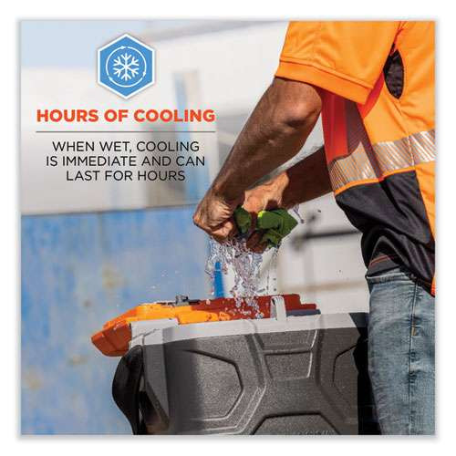 Chill-its 6487r Reflective Cooling Multi-band, Polyester/spandex, One Size Fits Most, Hi-vis Orange Chill-its 6487r Reflective Cooling Multi-band, Polyester/spandex, One Size Fits Most, Hi-vis Orange