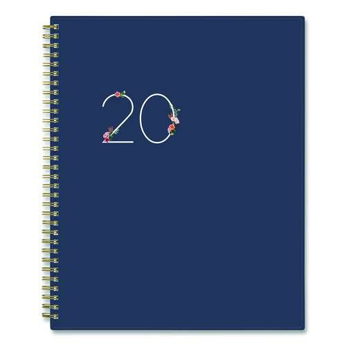 Ashlyn Weekly/monthly Planner, Floral Artwork, 11 X 8.5, Navy/multicolor Cover, 12-month (jan To Dec): 2025 Ashlyn Weekly/monthly Planner, Floral Artwork, 11 X 8.5, Navy/multicolor Cover, 12-month (jan To Dec): 2025