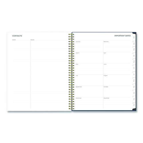 Ashlyn Weekly/monthly Planner, Floral Artwork, 11 X 8.5, Navy/multicolor Cover, 12-month (jan To Dec): 2025 Ashlyn Weekly/monthly Planner, Floral Artwork, 11 X 8.5, Navy/multicolor Cover, 12-month (jan To Dec): 2025
