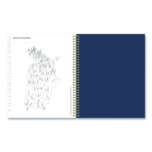 Ashlyn Weekly/monthly Planner, Floral Artwork, 11 X 8.5, Navy/multicolor Cover, 12-month (jan To Dec): 2025 Ashlyn Weekly/monthly Planner, Floral Artwork, 11 X 8.5, Navy/multicolor Cover, 12-month (jan To Dec): 2025
