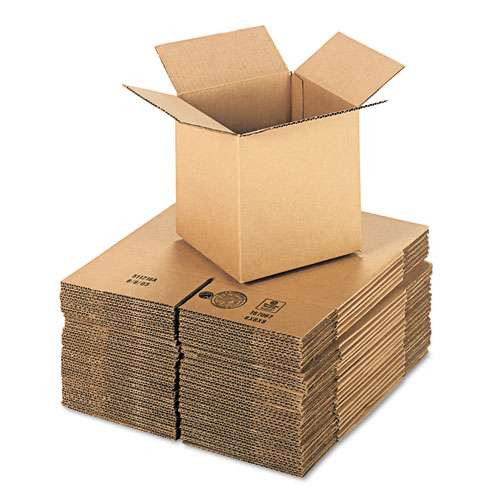 Cubed Fixed-depth Corrugated Shipping Boxes, Regular Slotted Container (rsc), Medium, 8" X 8" X 8", Brown Kraft, 25/bundle Cubed Fixed-depth Corrugated Shipping Boxes, Regular Slotted Container (rsc), Medium, 8" X 8" X 8", Brown Kraft, 25/bundle