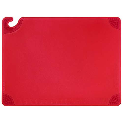 Saf-t-grip Cutting Board, Plastic, 24 X 18, X 0.5, Red Saf-t-grip Cutting Board, Plastic, 24 X 18, X 0.5, Red