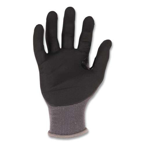 Proflex 7043 Ansi A4 Nitrile Coated Cr Gloves, Gray, Large, 12 Pairs Proflex 7043 Ansi A4 Nitrile Coated Cr Gloves, Gray, Large, 12 Pairs