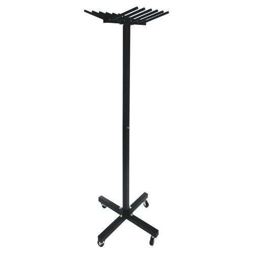 Portable Jump Rope Metal Rack, 23" X 23" X 65", Black Portable Jump Rope Metal Rack, 23" X 23" X 65", Black