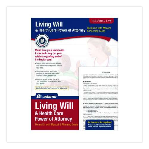Living Will And Healthcare Poa Form Kit With Instructions And Digital Download, 8.5 X 11, Unlimited Number Of Forms Living Will And Healthcare Poa Form Kit With Instructions And Digital Download, 8.5 X 11, Unlimited Number Of Forms