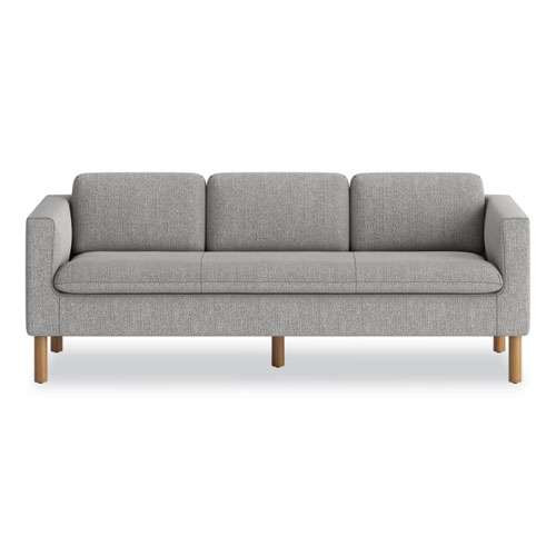 Parkwyn Series Sofa, 77" X 26.75" X 29", Light Gray