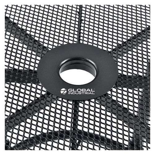 Interion Mesh Cafe Table And Chair Sets, Round, 36" Dia X 29"h, Black Top, Black Base/legs Interion Mesh Cafe Table And Chair Sets, Round, 36" Dia X 29"h, Black Top, Black Base/legs