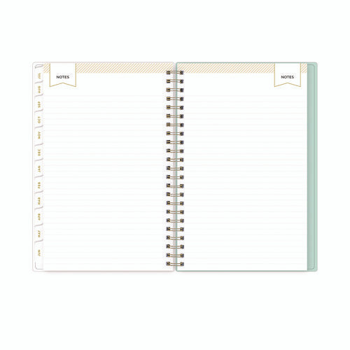 Day Designer "secret Garden Mint" Academic Year Weekly/monthly Notes Planner, 8 X 5, 12-month (july To June): 2025-2026 Day Designer "secret Garden Mint" Academic Year Weekly/monthly Notes Planner, 8 X 5, 12-month (july To June): 2025-2026