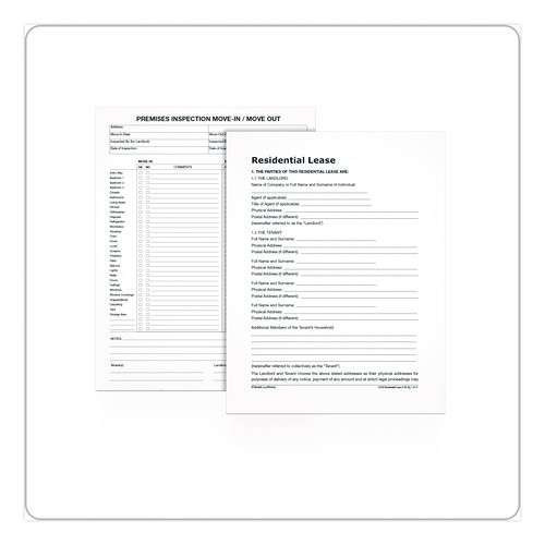 Residential Lease Form Sets With Instructions And Free Download, One-part (no Copies), 8.5 X 11, 4 Forms/set, 4 Sets/pack Residential Lease Form Sets With Instructions And Free Download, One-part (no Copies), 8.5 X 11, 4 Forms/set, 4 Sets/pack