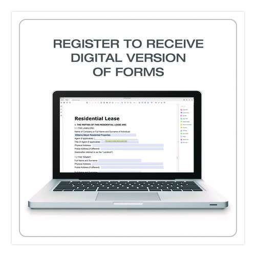 Residential Lease Form Sets With Instructions And Free Download, One-part (no Copies), 8.5 X 11, 4 Forms/set, 4 Sets/pack Residential Lease Form Sets With Instructions And Free Download, One-part (no Copies), 8.5 X 11, 4 Forms/set, 4 Sets/pack