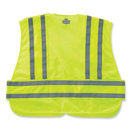 Glowear 8244psv Class 2 Expandable Public Safety Hook And Loop Vest, Polyester, 3x-large Plus, Lime Glowear 8244psv Class 2 Expandable Public Safety Hook And Loop Vest, Polyester, 3x-large Plus, Lime