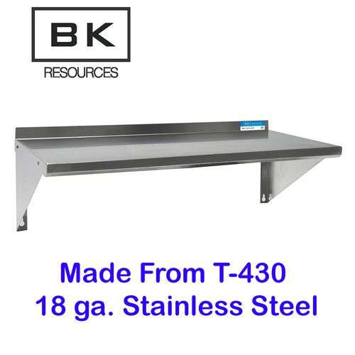 Stainless Steel Economy Overshelf, 60w X 12d X 8h, Stainless Steel, Silver, 2/pallet Stainless Steel Economy Overshelf, 60w X 12d X 8h, Stainless Steel, Silver, 2/pallet