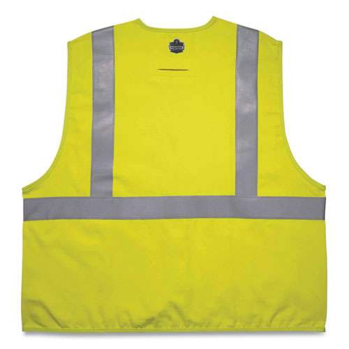 Glowear 8261frhl Class 2 Dual Compliant Fr Hook And Loop Safety Vest, Small/medium, Lime Glowear 8261frhl Class 2 Dual Compliant Fr Hook And Loop Safety Vest, Small/medium, Lime