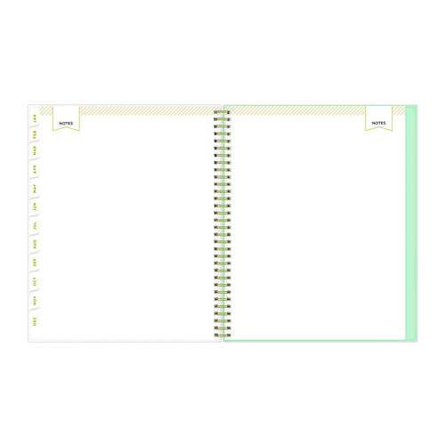 Day Designer Secret Garden Mint Frosted Weekly/monthly Planner, Floral Artwork, 11 X 8.5, 12-month (jan To Dec): 2025 Day Designer Secret Garden Mint Frosted Weekly/monthly Planner, Floral Artwork, 11 X 8.5, 12-month (jan To Dec): 2025
