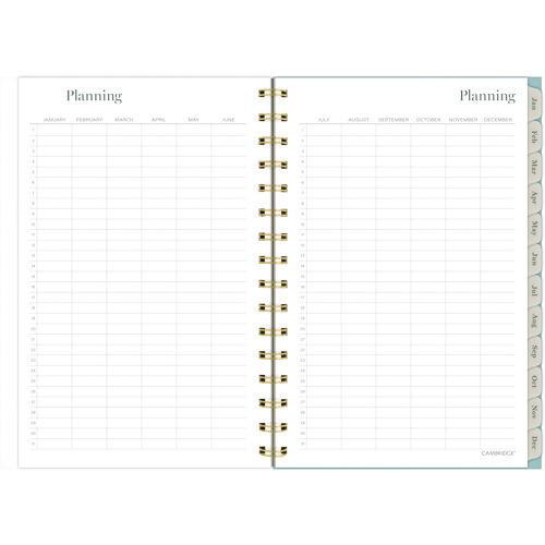 Triad Weekly/monthly Planner, Geometric Artwork, 8.5 X 6.38, Multicolor Cover, 12-month (jan To Dec): 2025