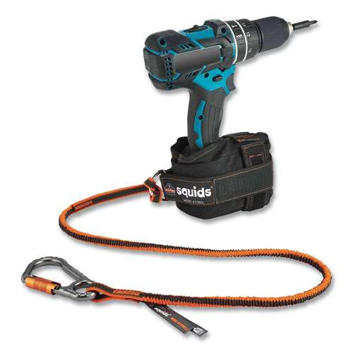 Squids 3183 Carpenter + Laborer Tool Tethering Kit, Assorted Max Working Capacities, Lengths And Colors Squids 3183 Carpenter + Laborer Tool Tethering Kit, Assorted Max Working Capacities, Lengths And Colors