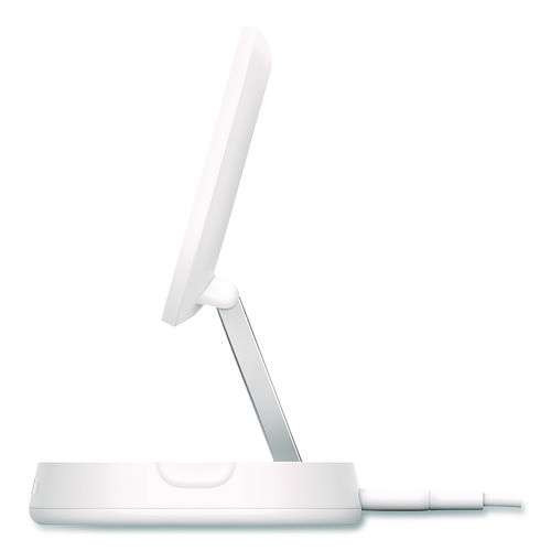 Boost Charge Pro Convertible Magnetic Wireless Charging Stand, Qi2 Wireless Charging, 15 W, White Boost Charge Pro Convertible Magnetic Wireless Charging Stand, Qi2 Wireless Charging, 15 W, White