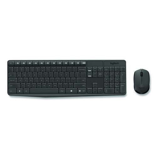 Mk235 Wireless Keyboard And Optical Mouse Combo, 2.4 Ghz Frequency, 33 Ft Wireless Range, Black Mk235 Wireless Keyboard And Optical Mouse Combo, 2.4 Ghz Frequency, 33 Ft Wireless Range, Black
