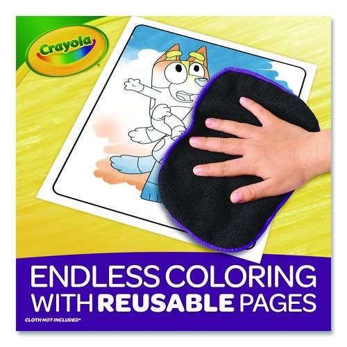 Bluey Color And Erase Reusable Activity Pad, (16) Coloring Pages, (3) Bluey Collection Markers Bluey Color And Erase Reusable Activity Pad, (16) Coloring Pages, (3) Bluey Collection Markers