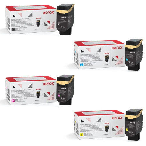 Xerox Set | 006R04820, 006R04821, 006R04822, 006R04823 | Original Xerox C325/C320 Standard Yield Toner Cartridges – Black, Color Xerox Set | 006R04820, 006R04821, 006R04822, 006R04823 | Original Xerox C325/C320 Standard Yield Toner Cartridges – Black, Color