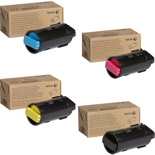 Xerox High-Yield Set | 106R03866, 106R03867, 106R03868, 106R03869 | Original Xerox C500/C505 Toner Cartridges - High-Yield Black, Extra High-Yield Cyan, Magenta, Yellow Xerox High-Yield Set | 106R03866, 106R03867, 106R03868, 106R03869 | Original Xerox C500/C505 Toner Cartridges - High-Yield Black, Extra High-Yield Cyan, Magenta, Yellow