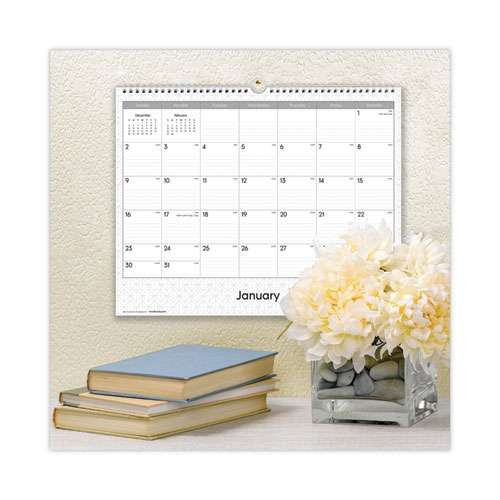 Enterprise Wall Calendar, Geometric Artwork, 15 X 12, White/gray Sheets, 12-month (jan To Dec): 2026 Enterprise Wall Calendar, Geometric Artwork, 15 X 12, White/gray Sheets, 12-month (jan To Dec): 2026