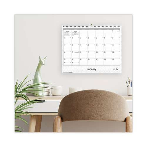 Enterprise Wall Calendar, Geometric Artwork, 15 X 12, White/gray Sheets, 12-month (jan To Dec): 2026 Enterprise Wall Calendar, Geometric Artwork, 15 X 12, White/gray Sheets, 12-month (jan To Dec): 2026