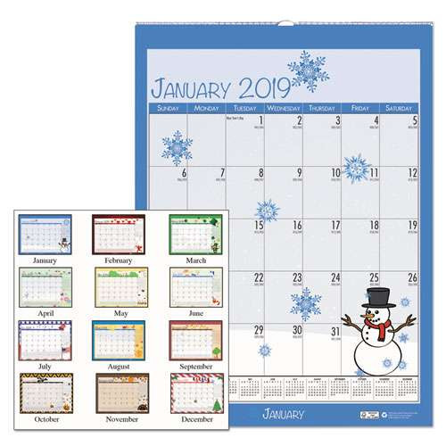 Recycled Seasonal Wall Calendar, Illustrated Seasons Artwork, 12 X 12, 12-month (jan To Dec): 2026 Recycled Seasonal Wall Calendar, Illustrated Seasons Artwork, 12 X 12, 12-month (jan To Dec): 2026