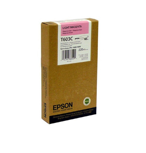 T603C00 | Epson® T603 | Original Epson® UltraChrome K3 Ink Cartridge - Light Magenta