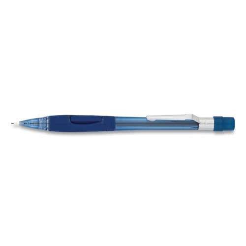 Quicker Clicker Mechanical Pencil, 0.5 Mm, Hb (#2.5), Black Lead, Smoke Barrel, 2/pack